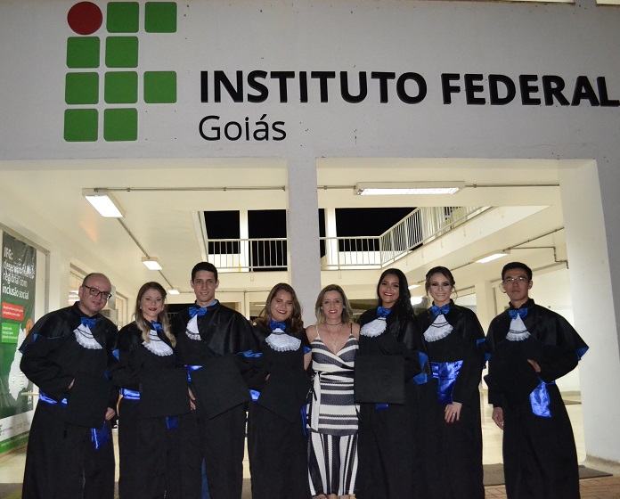 A professora Simone Goulart foi a paraninfa da Licenciatura